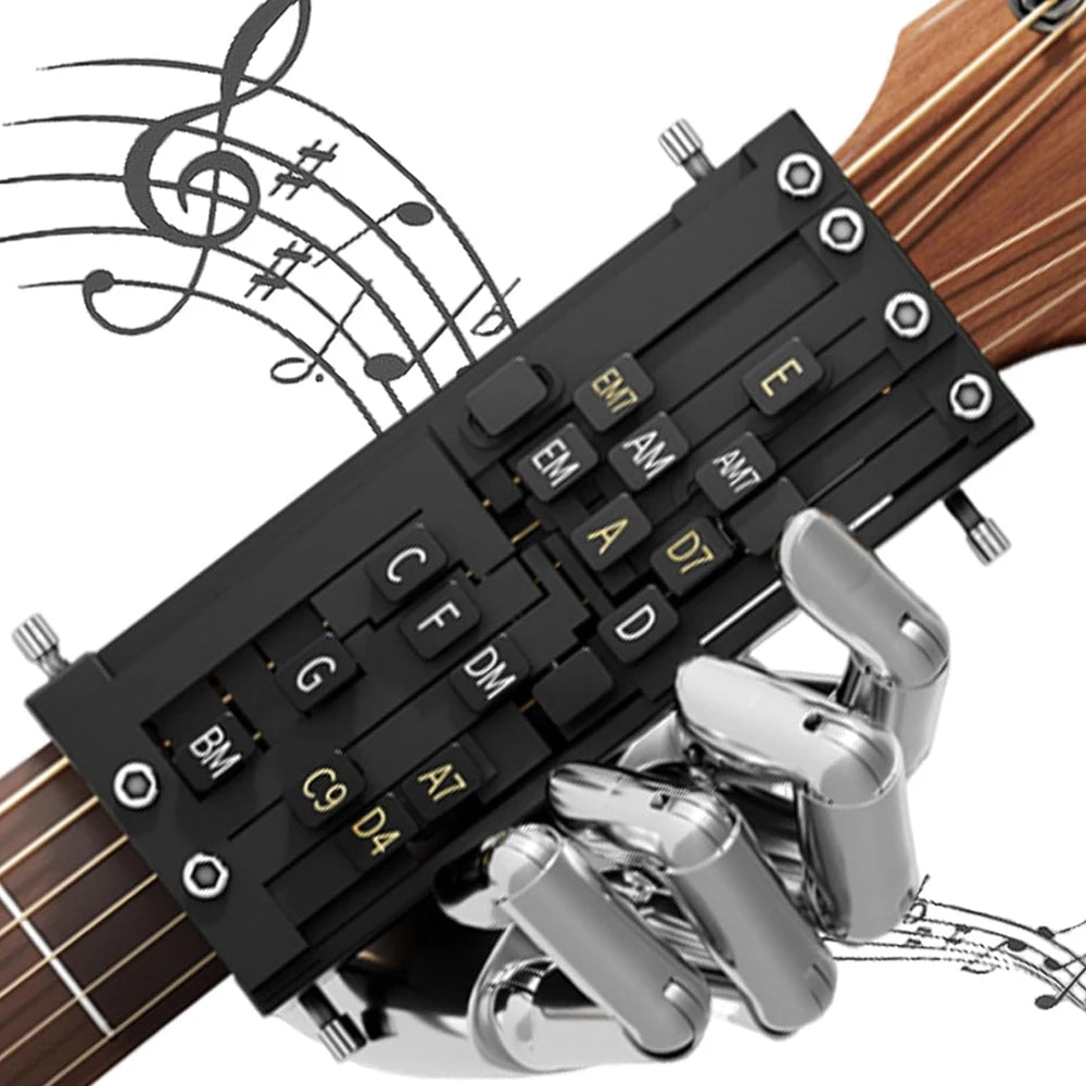 Guitar Chord Presser, Guitar Chord Trainer, Guitar Chord Helper, Guitar Aid Chords Learning Tools for Beginners
