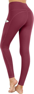 High Waist Yoga Pants Women with Pockets Workout Leggings
