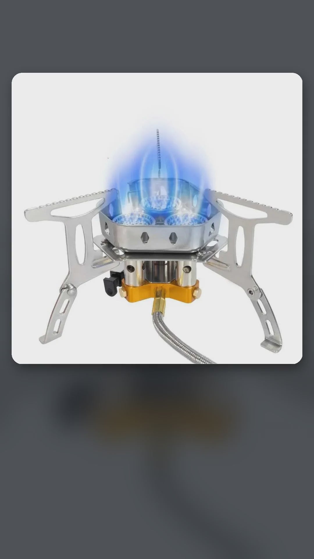 Foldable Camping Gas Stove 5800W – product video