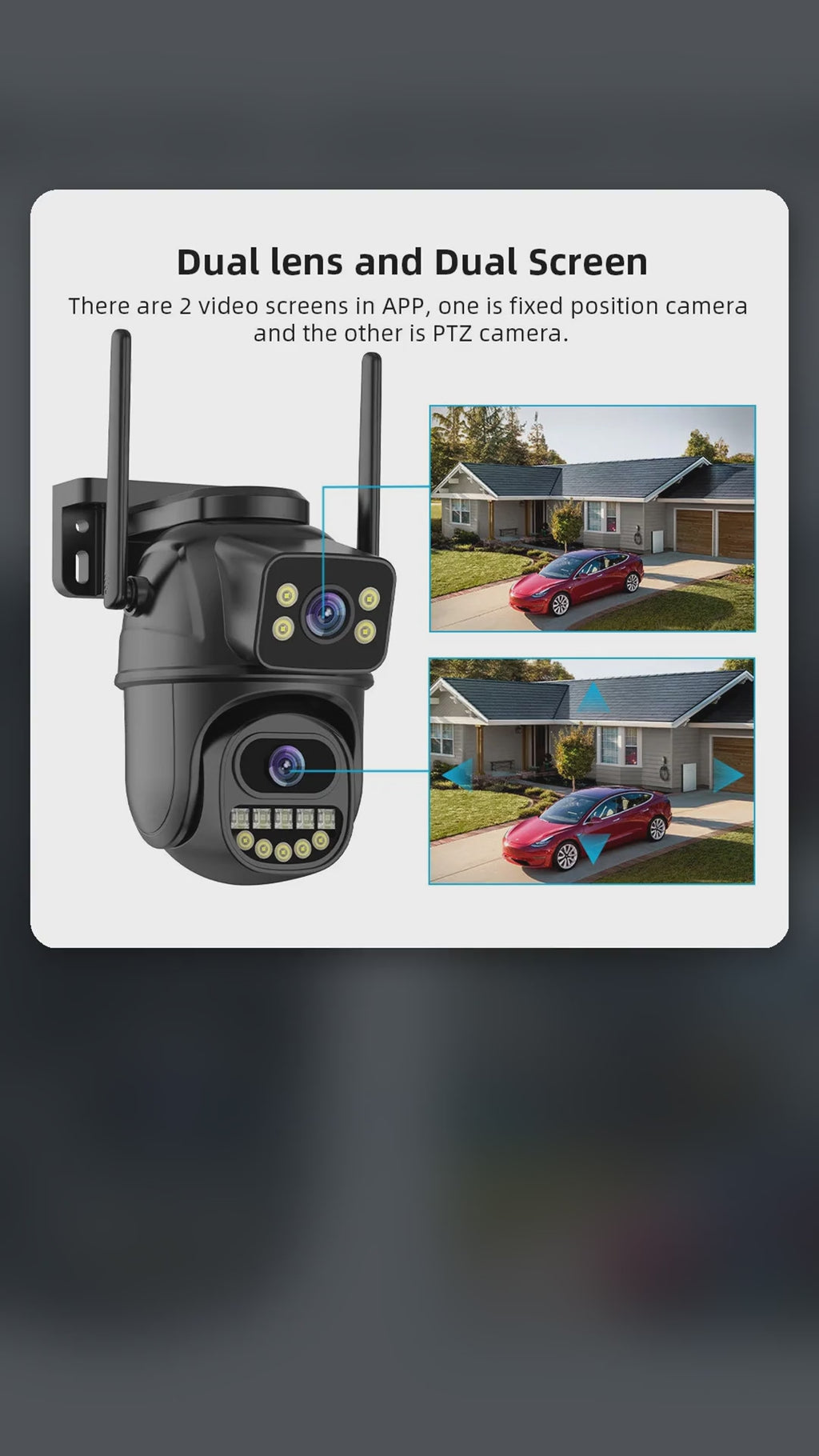 Outdoor WiFi PTZ Camera – product video